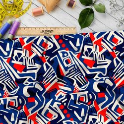 Ткань Барби абстрактная фантазия