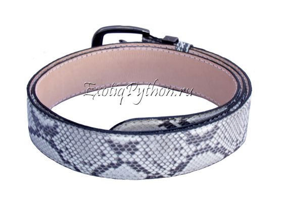Ремень из кожи питона AC-4