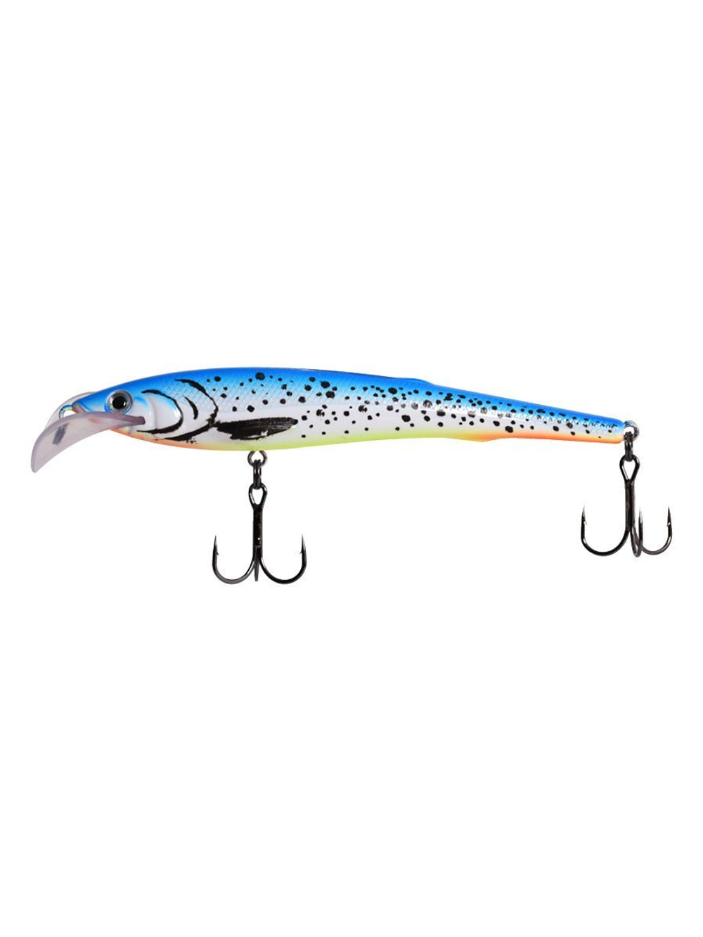 Воблер для троллинга (судак, щука, лосось) LureMax STINKA 110F MDR-230 12 г.,заглубление от 2-3,2м.