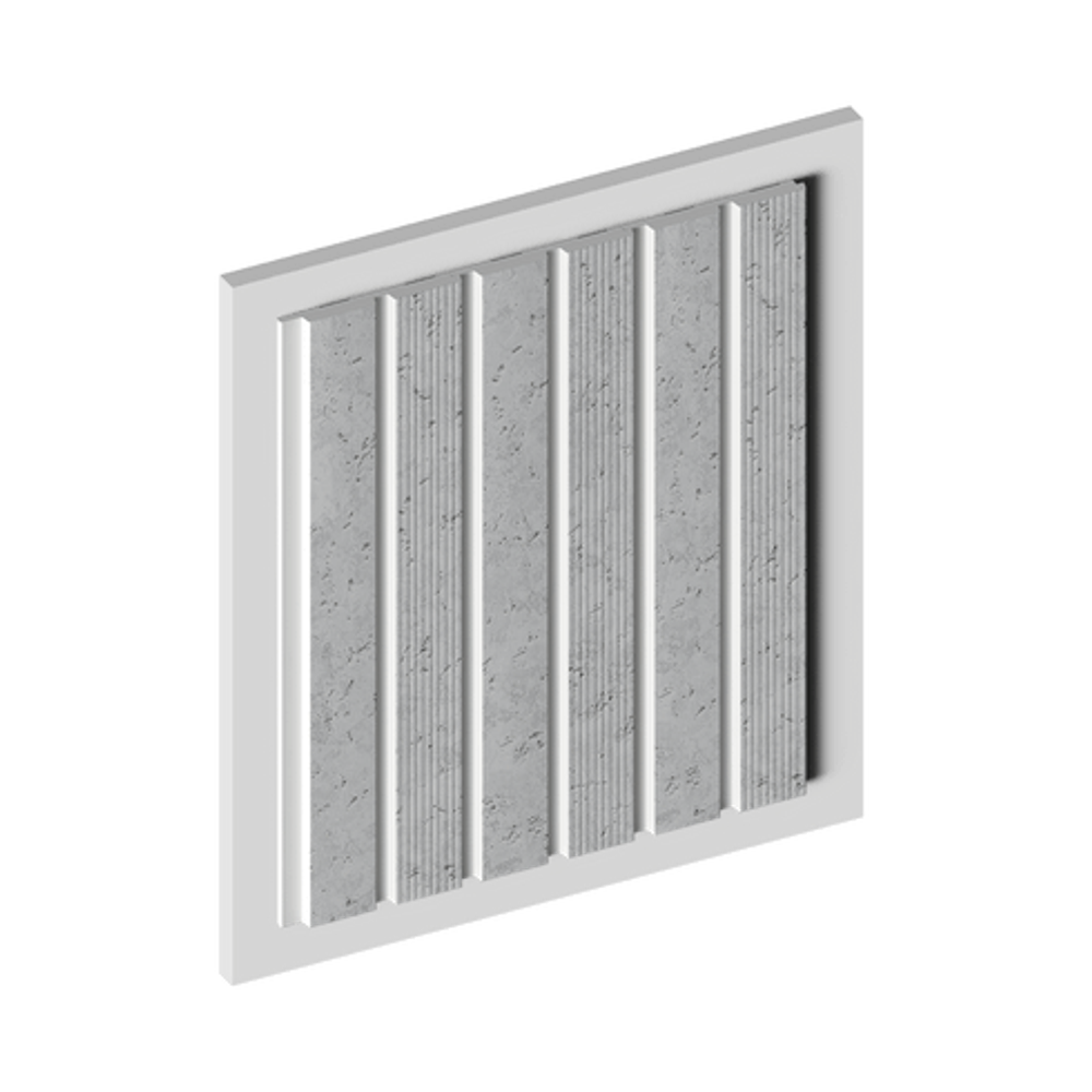 Стеновая панель HiWood декорированная, 270x12 см