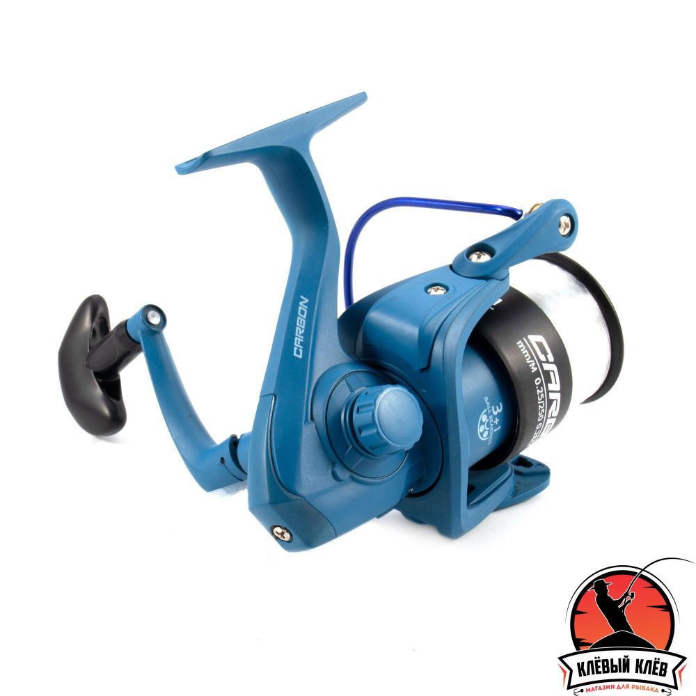 Катушка безынерционная Namazu Carbon CB3000WL, 3+1 подш., пласт. шпуля+леска