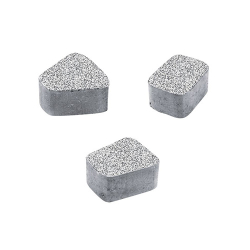 Тротуарная плитка КЛАССИКО (круг) - Стоунмикс Белый с черным, комплект из 3 видов плит