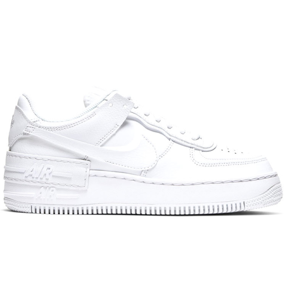 Кроссовки Nike Air Force 1 Shadow GS Triple White