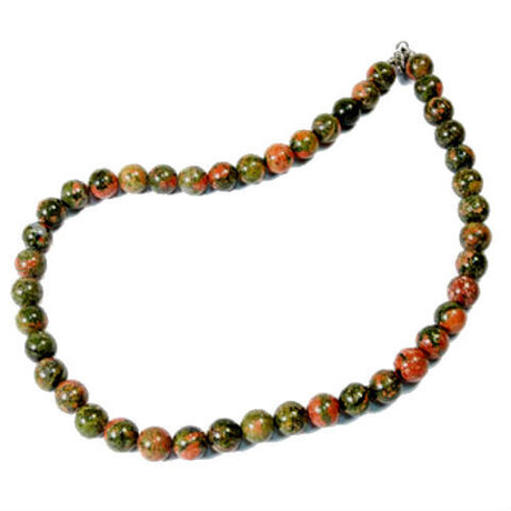 Бусы "Келли 10" унакит