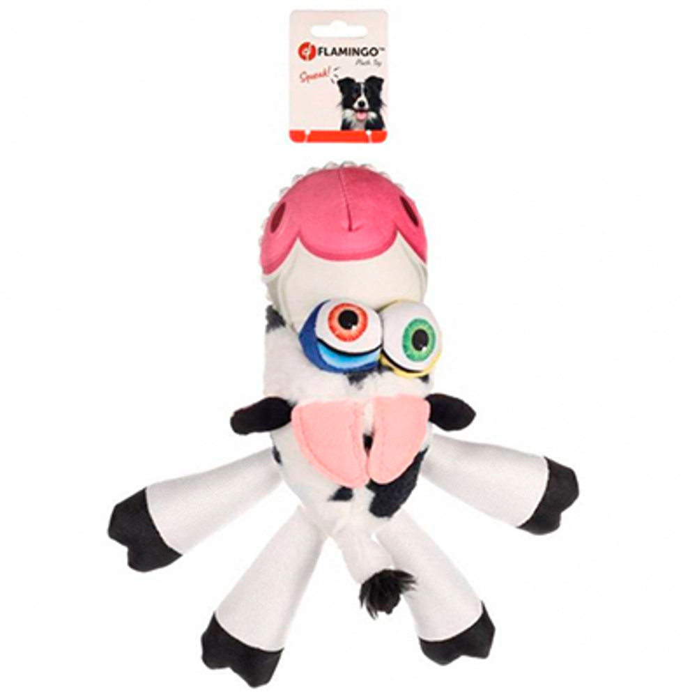 Flamingo Игрушка "Корова" HOEFA белая, 34 x 31 x 14,5см