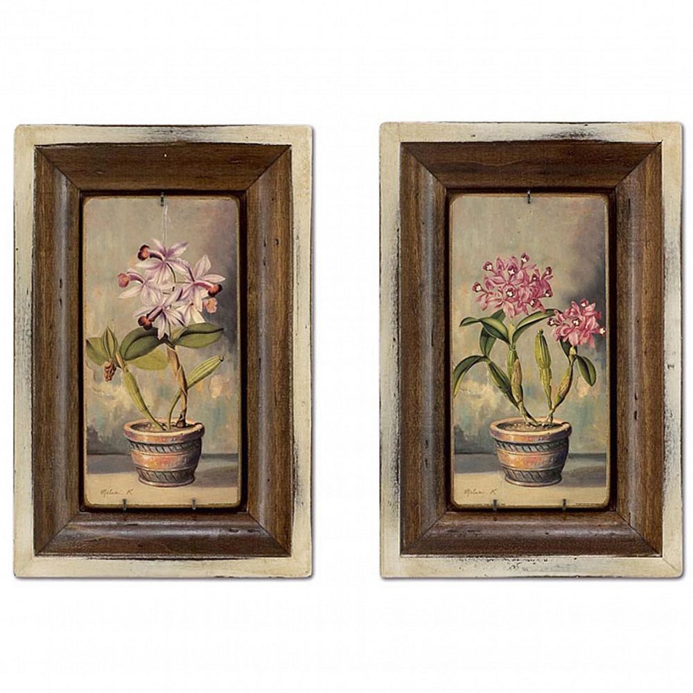 Картины "Цветы в горшочках"