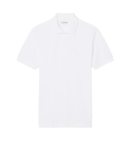Теннисное поло Lacoste Classic Fit Embroidery Detail Petit Piqu_ - white