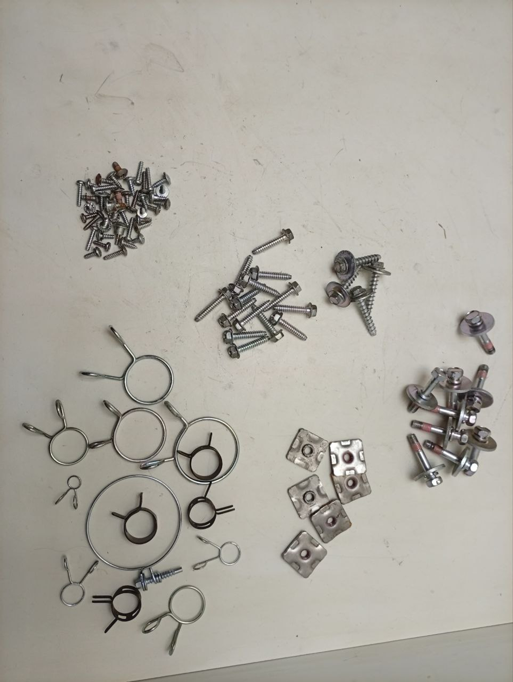 WF602W0BCWQ/LP кт23 Набор крепежа для стиральной машины Samsung б/у