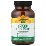 Country Life, Sharp Thought®, тройного действия, 60 капсул