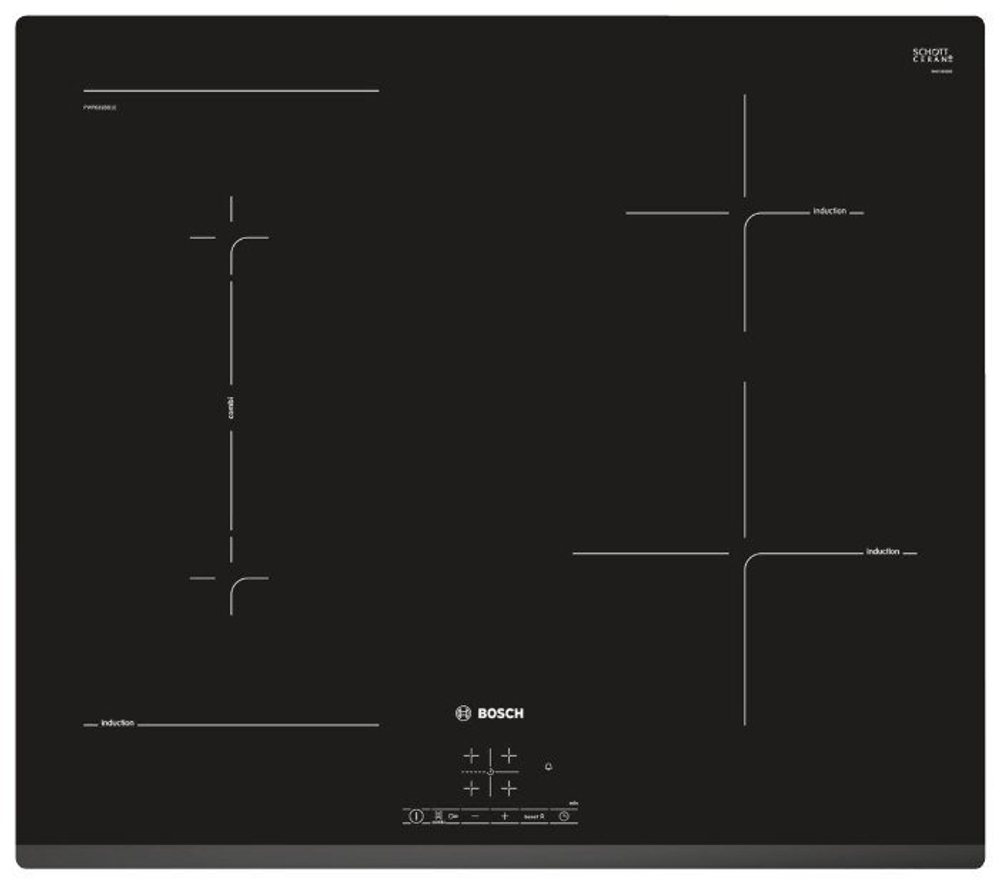 Индукционная варочная панель Bosch PWP631BB1E