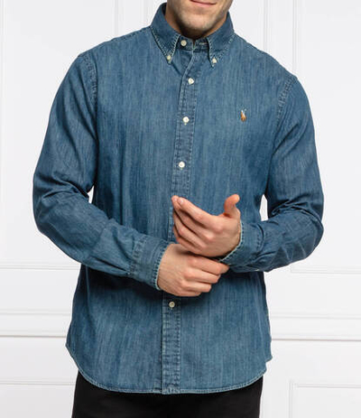 рубашка POLO RALPH LAUREN - голубой(710792043)