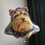 Фольгированный шар-фигура «Йоркширский терьер», 56 см