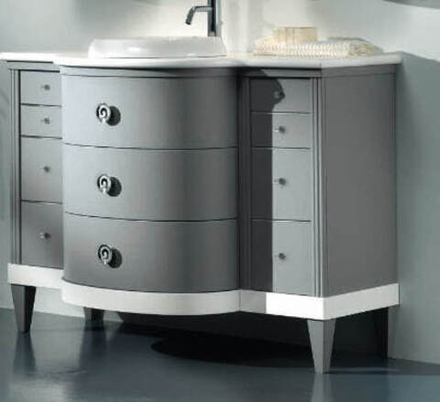 Комплект мебели DECOR 3 (BAdecor3aLC RAL 7036+SH524220-NBNCR)