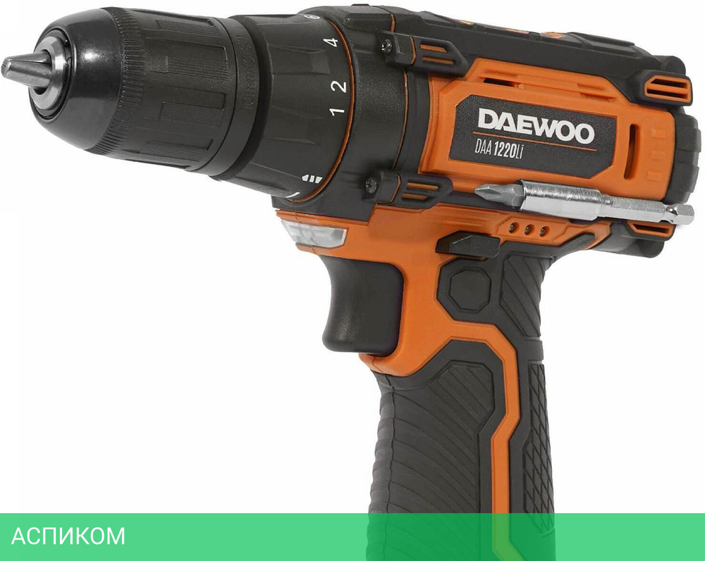 Дрель-шуруповерт Daewoo Power DAA 1220Li