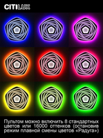 Потолочный светодиодный светильник Citilux Триест Смарт CL737A55E