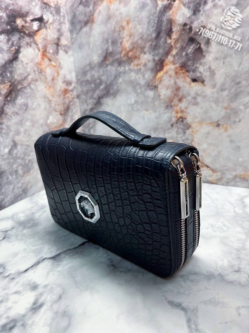 Портмоне Stefano Ricci из кожи крокодила