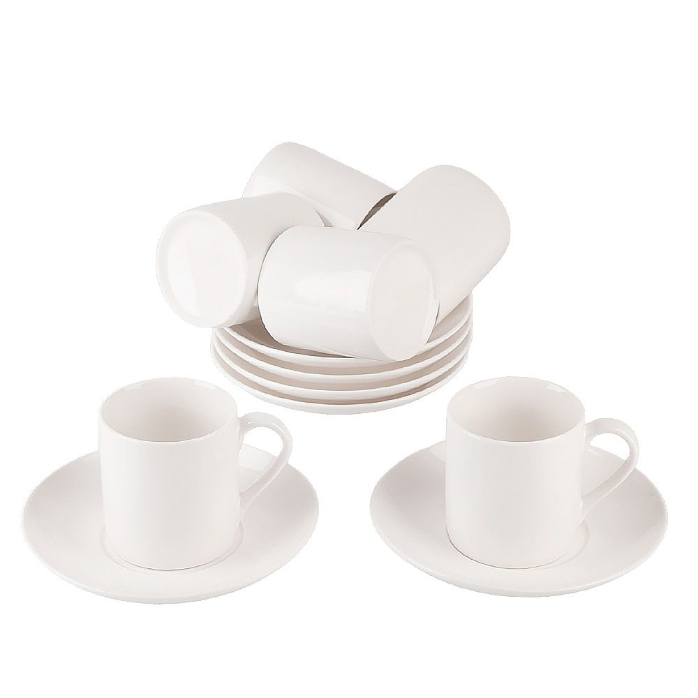 Набор кофейный 12пр. "Notele" (6 персон) v=120мл (фарфор) (транспортная упаковка)