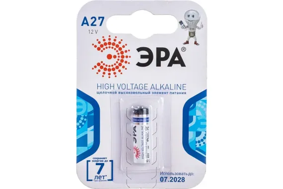 Батарейка Эра MN А27 BL 26456