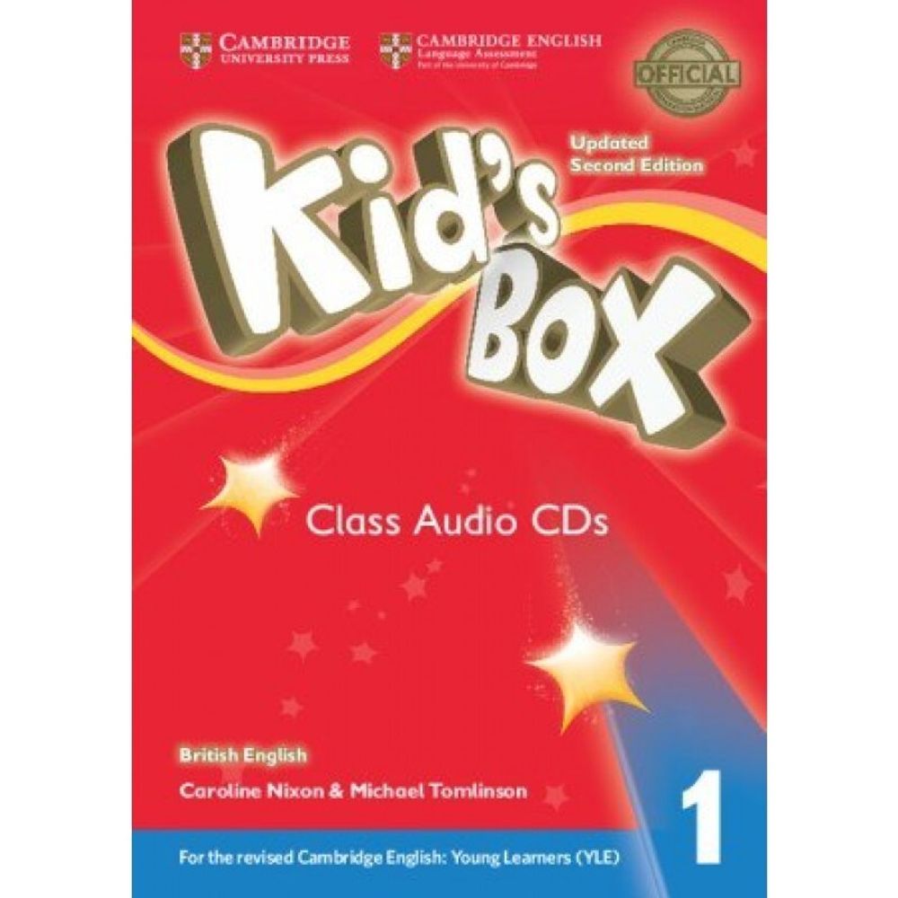 Kid&#39;s Box Updated edition 1 Class Audio CDs (4)