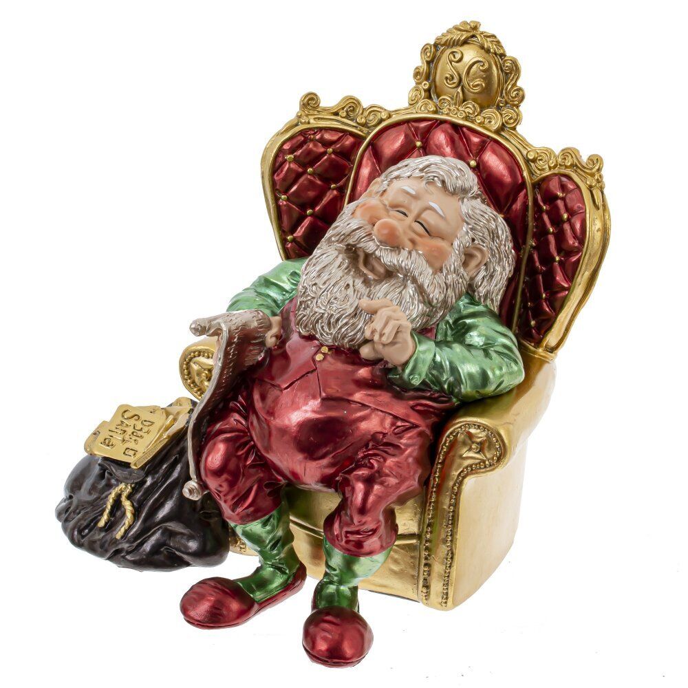 GAEM Фигурка декоративная "Дед Мороз", L15 W12,5 H15,5 см