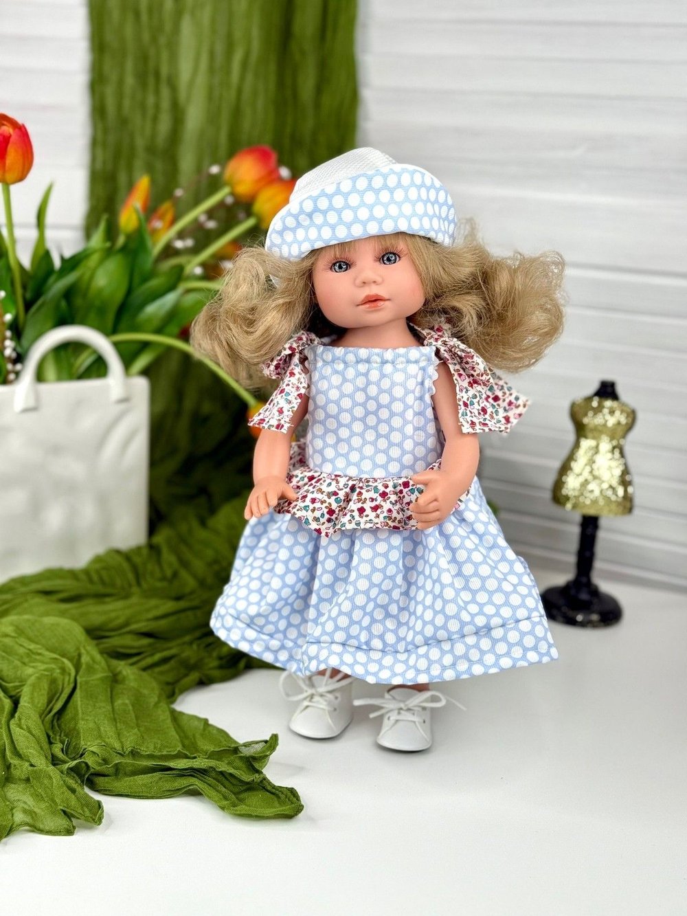 Кукла для девочки виниловая 34см Хави (022213A1)