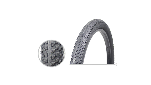 Покрышка HOGGER 24"x2.35 HG-666, горная, TPI30, черная