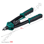 KRAFTOOL NUT-12 М3-М12, резьбовой двуручный заклепочник в кейсе (31183)