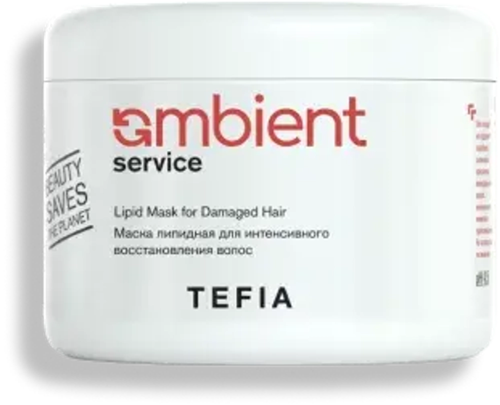Маска липидная для интенсивного восстановления волос Lipid Mask for Damaged Hair Tefia, 500 мл
