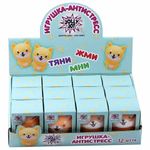 Игрушка-антистресс "ВЕСЁЛЫЙ ПЁСИК", 5х8 см, дисплей, JOLLY JOT (ДЖОЛЛИ ДЖОТ), 665802