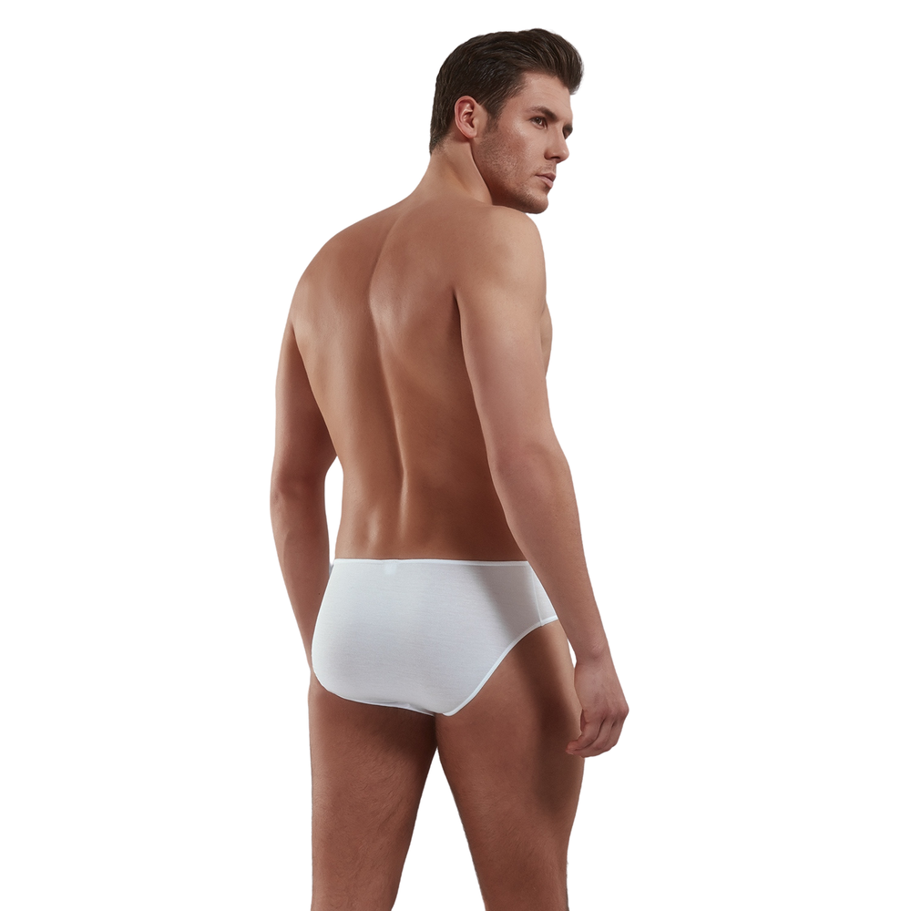 Мужские трусы брифы белые Doreanse 1211