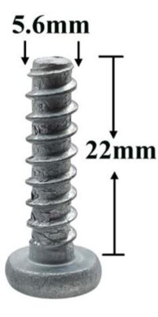 Саморез 5,6*22 (цилиндр головка) черный (уп50\100) 00001-0076724-078