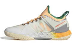 Мужские кроссовки теннисные Adidas Adizero Ubersonic 4 M Heat - off white/taupe metallic/acid orange