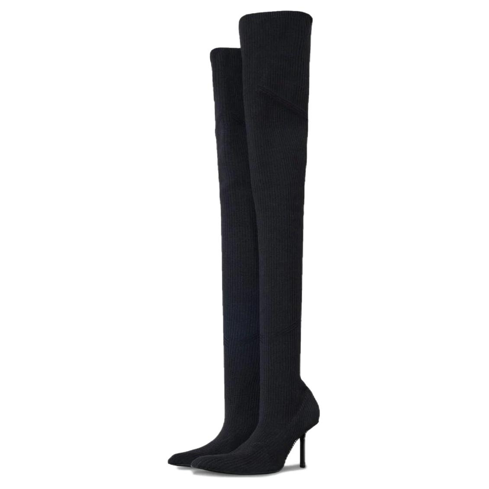 DION LEE Over the knee Boots Women"s Black