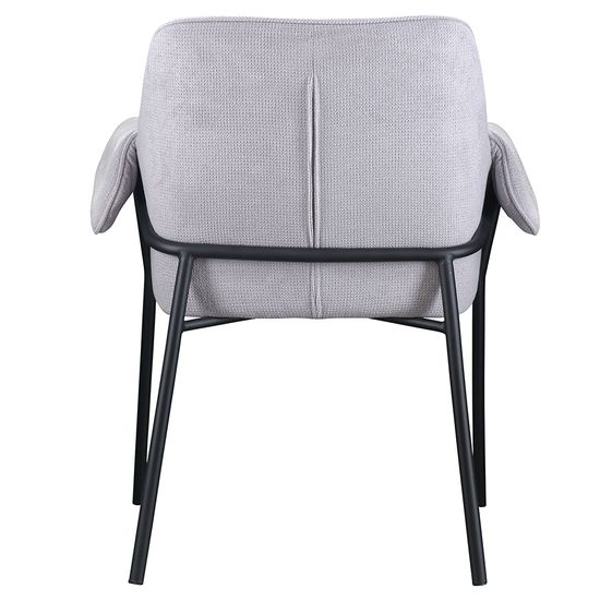 Стул aline, шенилл, светло-серый