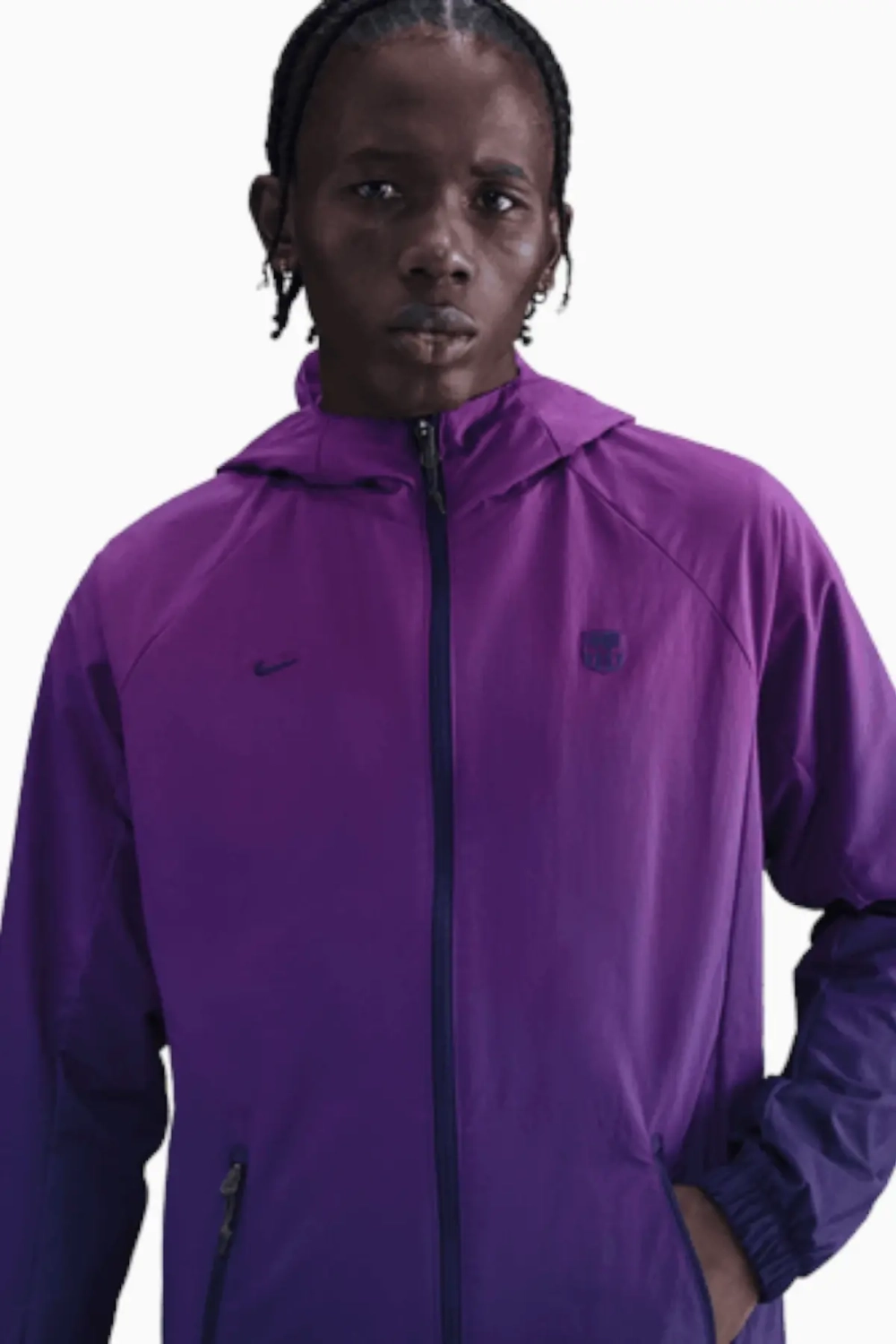 Куртка Nike FC Barcelona 25/26 All-Weather GX - фиолетовый