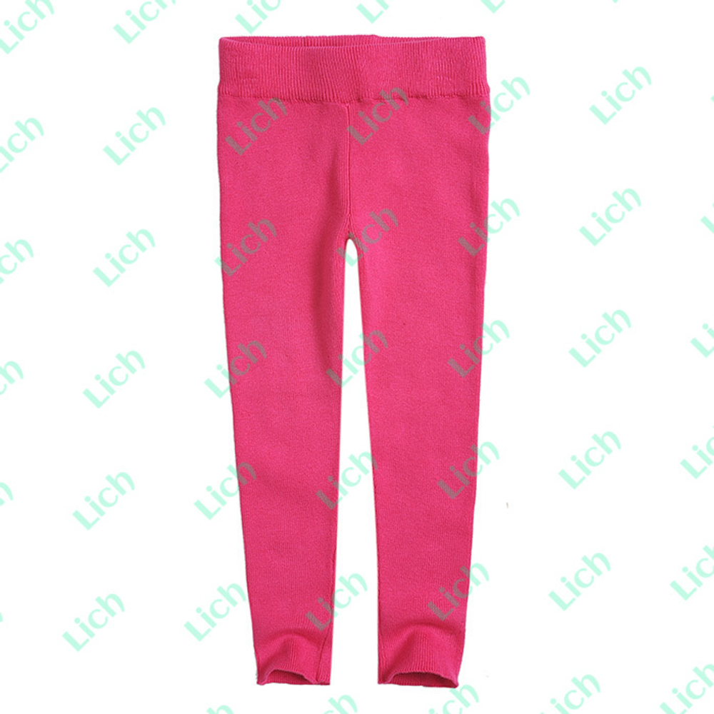 Леггинсы однотонные трикотажные