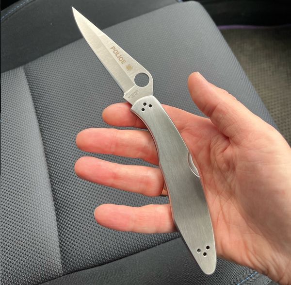 Реальные отзывы на реплику Spyderco Police