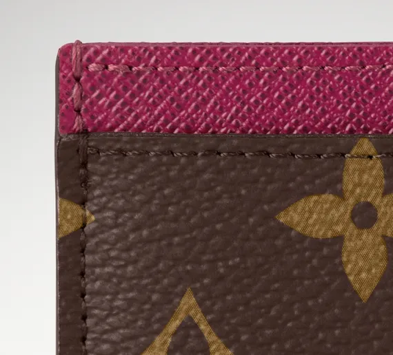 Визитница Louis Vuitton из вощёной канвы Monogram