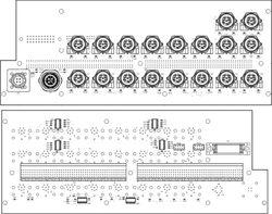 Плата ввода-вывода коммутатора