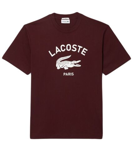 Теннисная футболка Lacoste Signature Print Cotton