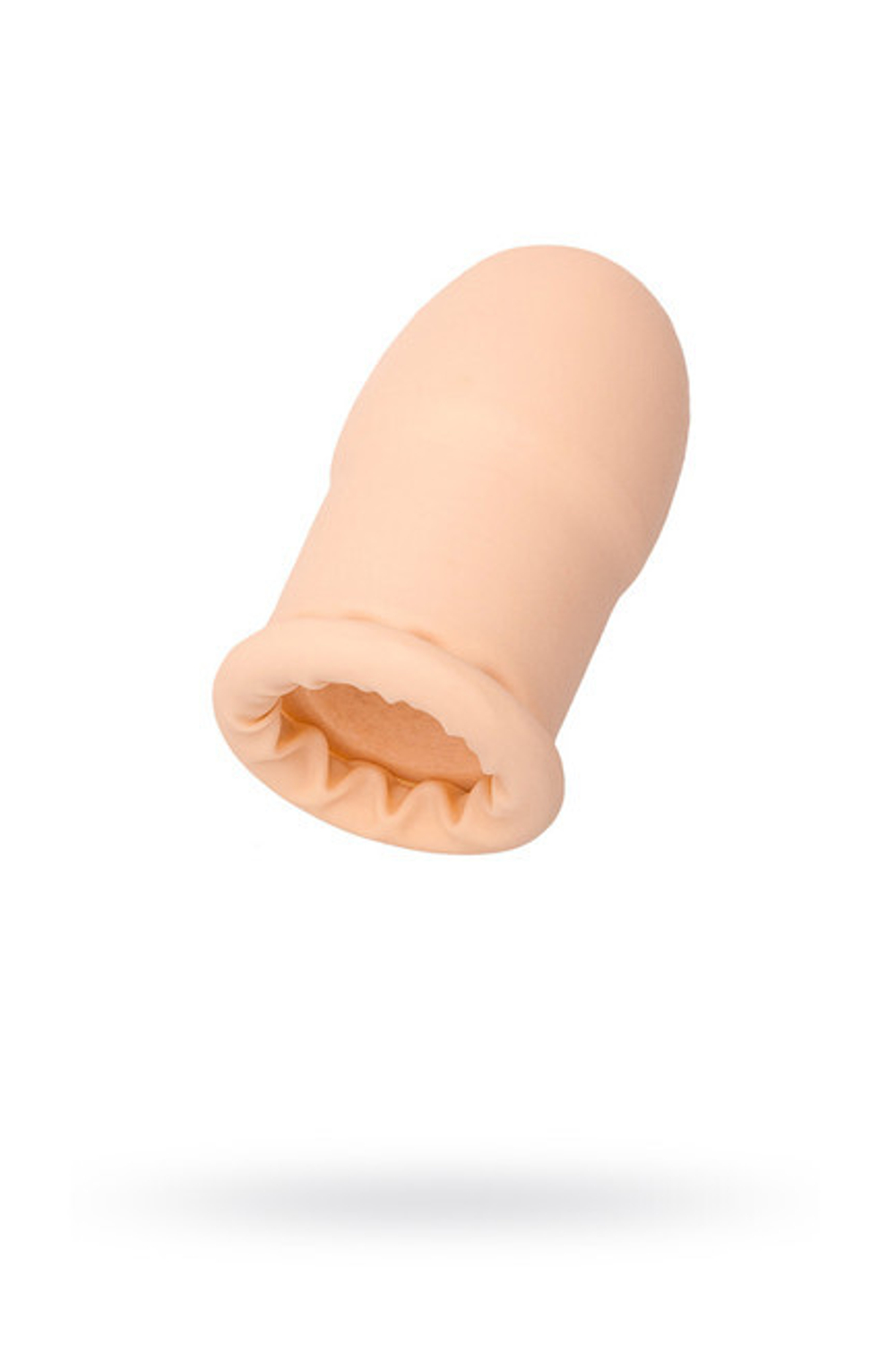 Удлиняющая насадка из латекса из серии XLover (9 см) (Цвет: телесный)