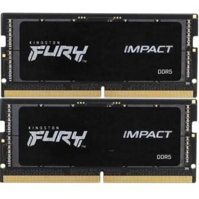 Оперативная память KINGSTON FURY Impact DDR5 64GB 5600MHz SODIMM KF556S40IBK2-64