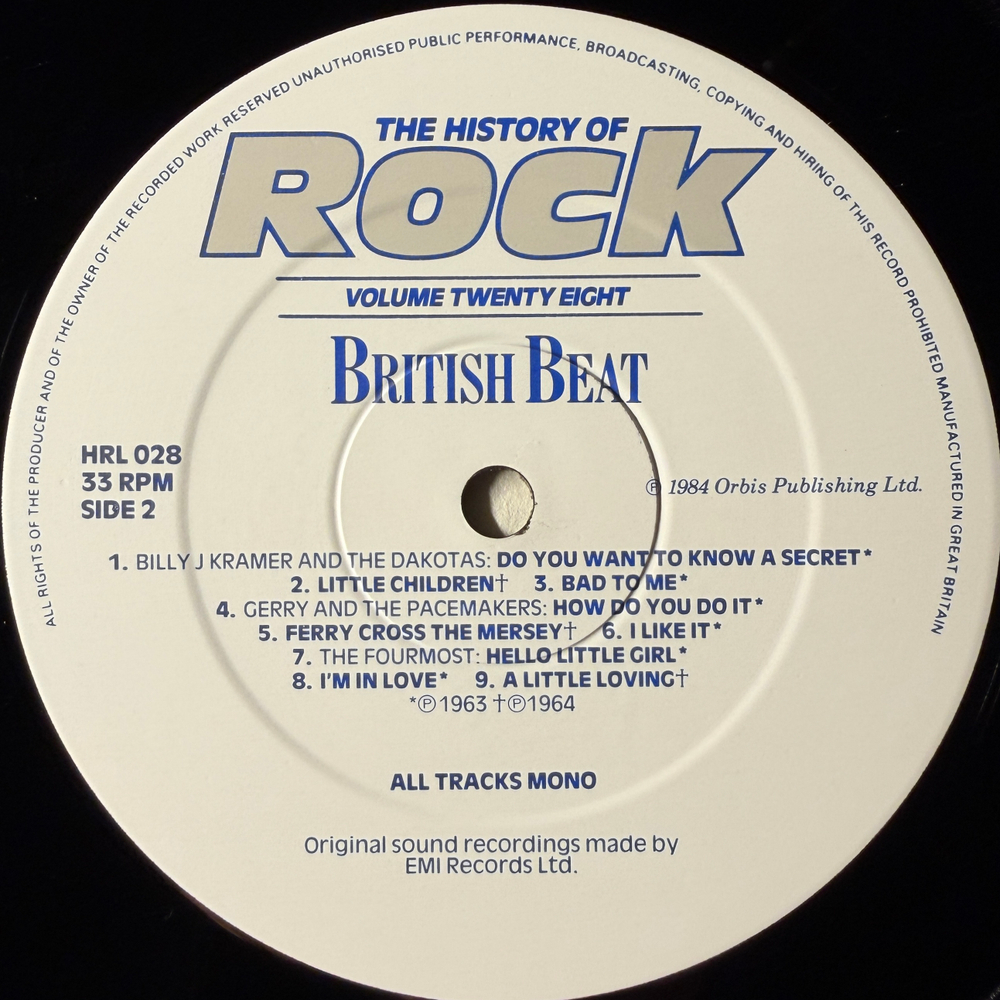 Сборник History Of Rock 28 2LP (Англия 1985г.)