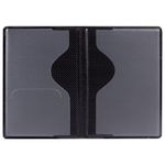 Обложка на паспорт, Staff, Герб, мягкий полиуретан, светло-серая