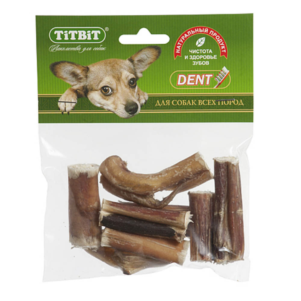 TiTBiT Догодент мини (мягкая упаковка) - лакомства для собак, 60 г