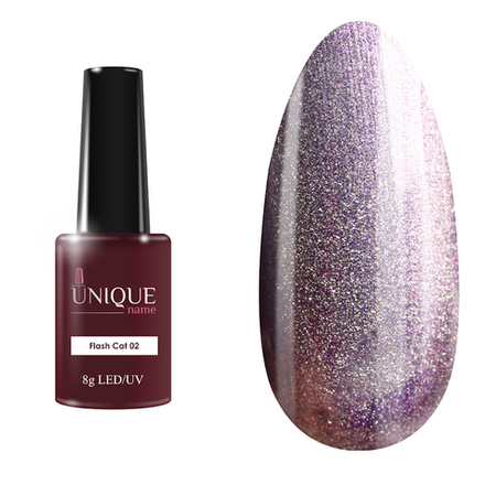 Unique Гель-лак Flash Cat 02 (8ml)