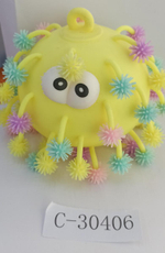 Мякиш волосатик 15 см, 4 цвета, с-30406