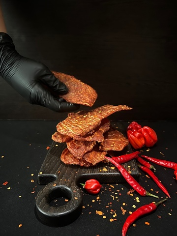 Экстремально острые джерки из курицы!