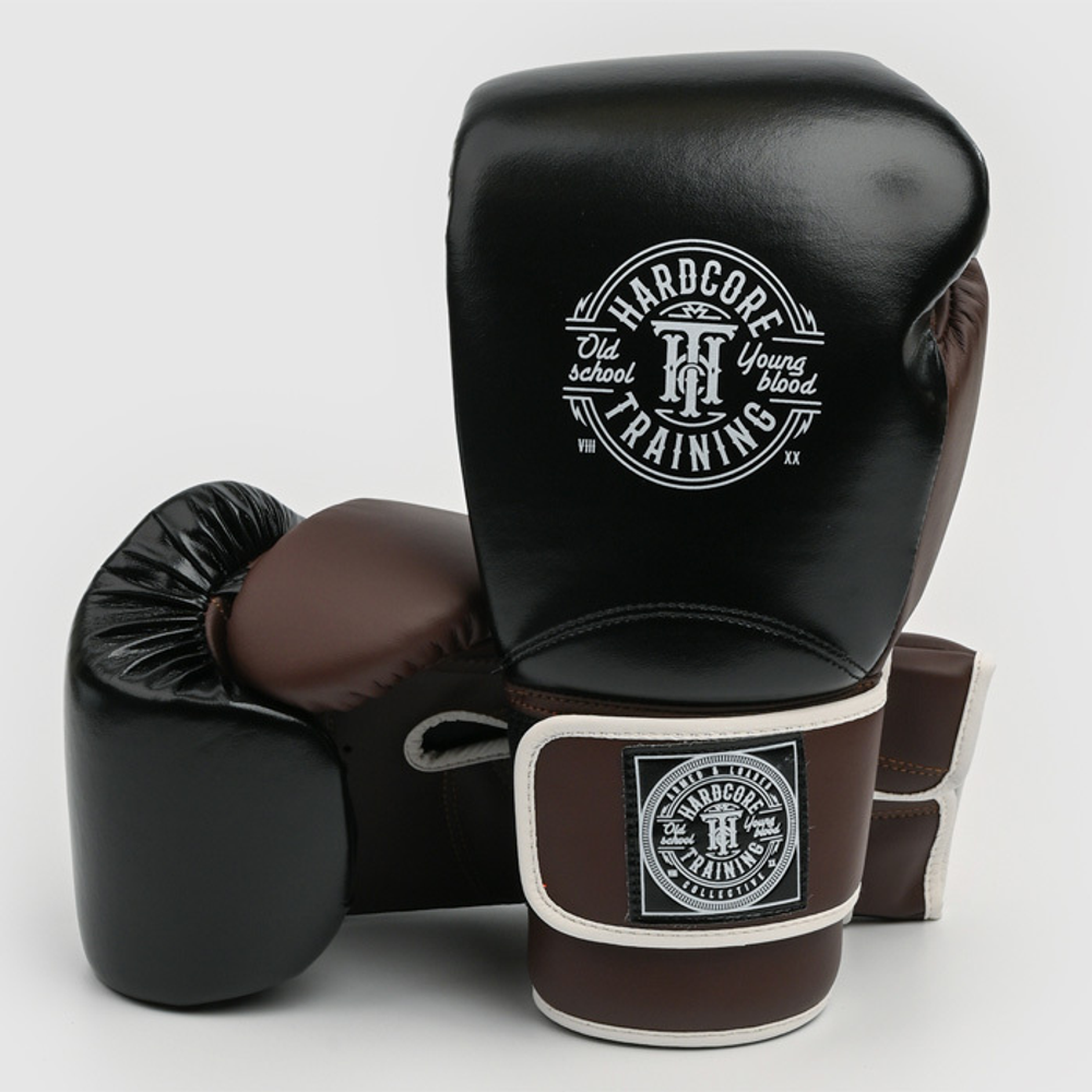 боксерские перчатки HT HardLea Black/Brown