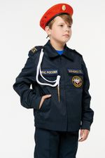 Куртка для кадетов МЧС (на спине вышивка "МЧС РОССИИ"), ткань Грета